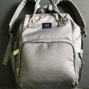 Backpack diaper bag